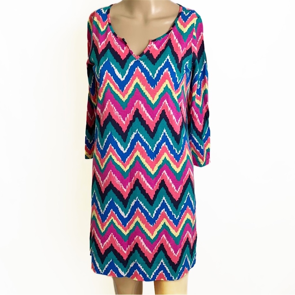 Lilly Pulitzer Gretchen Pima Cotton Shift Dress - Picture 12 of 14